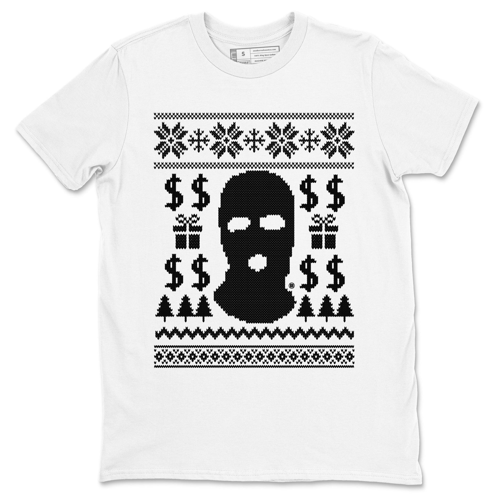 4s White Thunder shirts to match jordans Gangster Ugly Sweater sneaker match tees Air Jordan 4 Retro White Thunder match shoes to clothes SNRT Sneaker Tees unisex cotton White 2 shirts