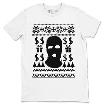 4s White Thunder shirts to match jordans Gangster Ugly Sweater sneaker match tees Air Jordan 4 Retro White Thunder match shoes to clothes SNRT Sneaker Tees unisex cotton White 2 shirts