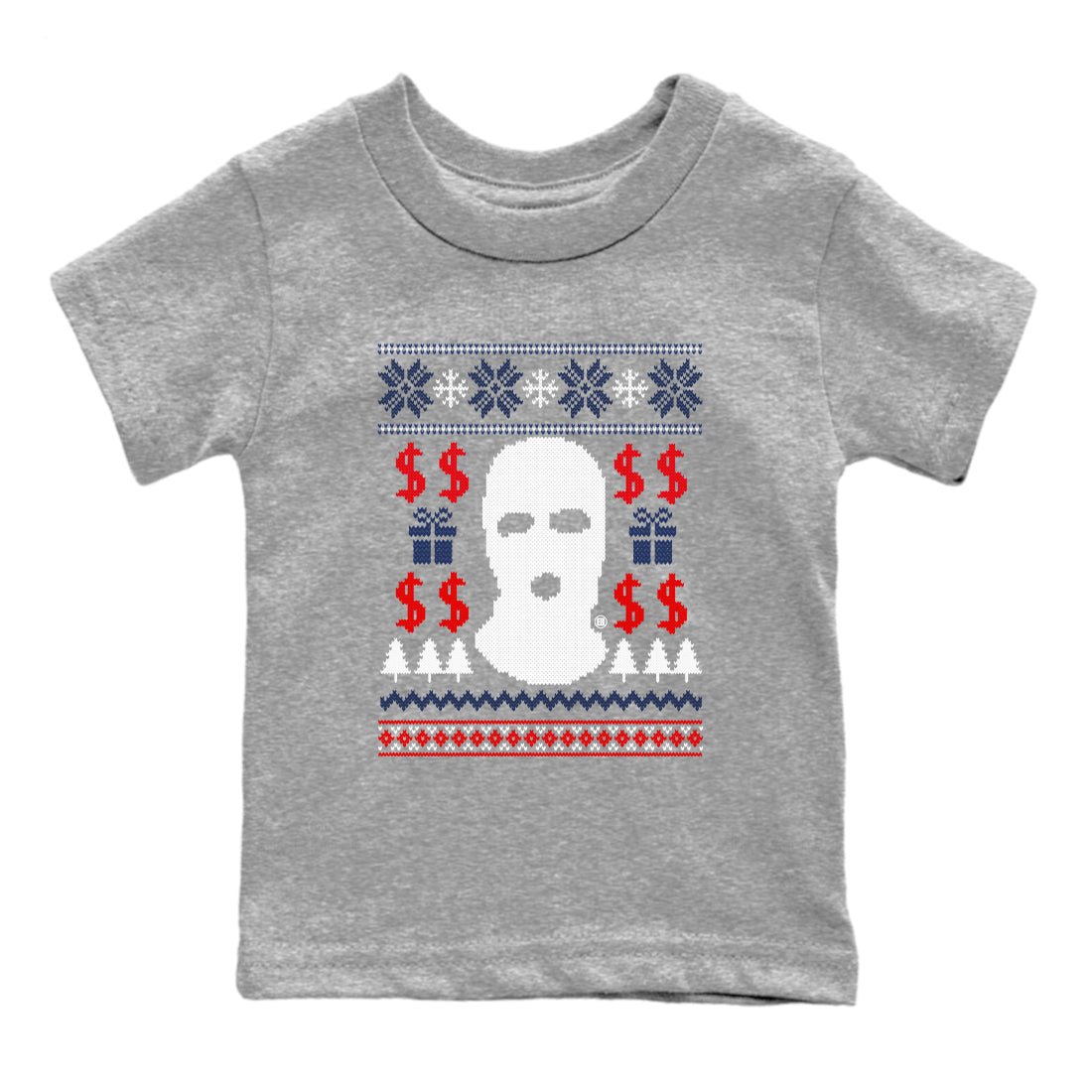 6s White And Midnight Navy shirts to match jordans Gangster Ugly Sweater sneaker match tees Air Jordan 6 Retro White And Midnight Navy match shoes to clothes SNRT Sneaker Tees Youth Baby Heather Grey 2 tee