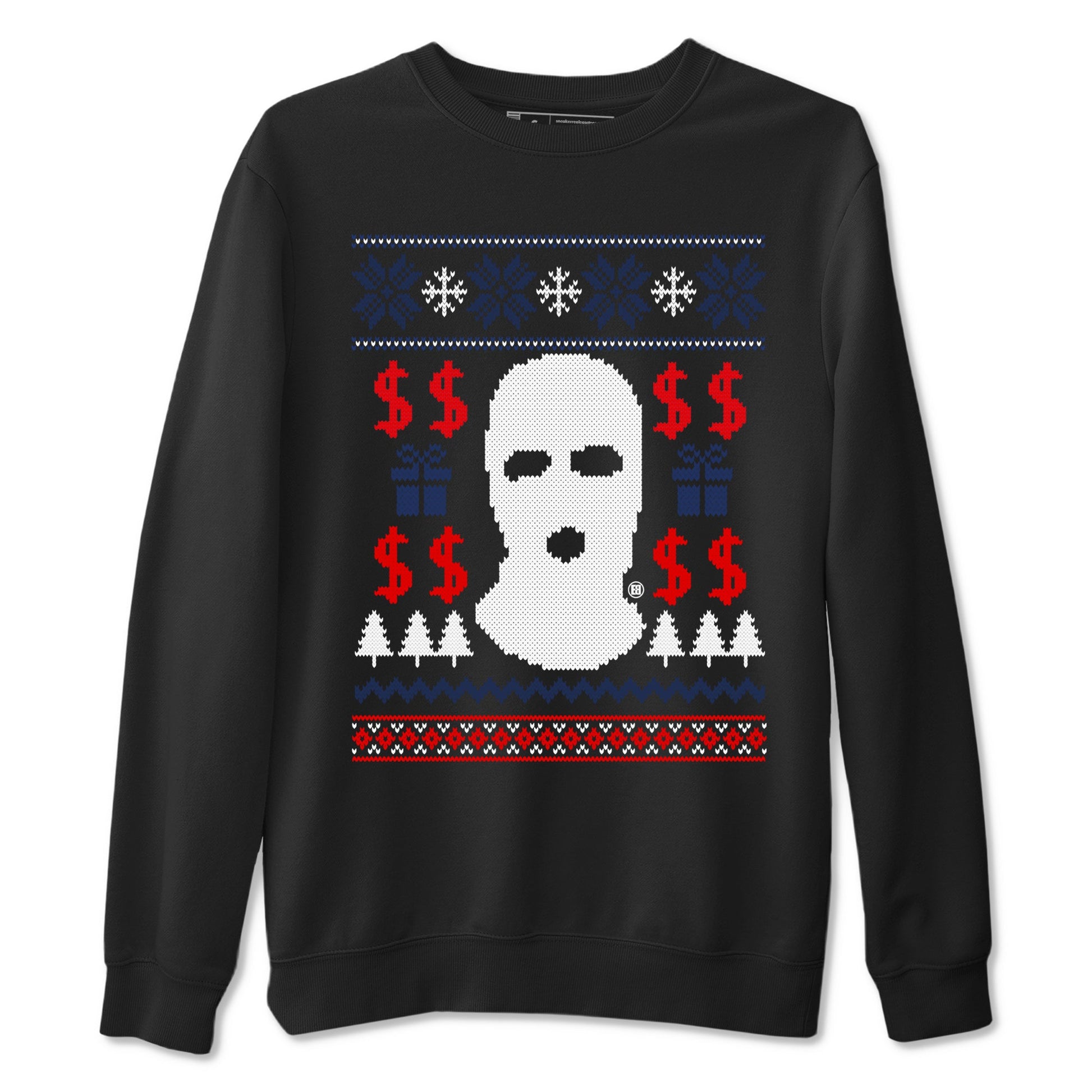 6s White And Midnight Navy shirts to match jordans Gangster Ugly Sweater sneaker match tees Air Jordan 6 Retro White And Midnight Navy match shoes to clothes SNRT Sneaker Tees unisex cotton Black 2 shirts
