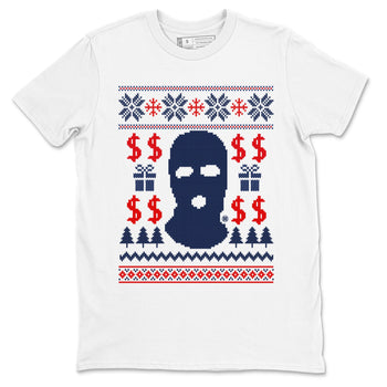 6s White And Midnight Navy shirts to match jordans Gangster Ugly Sweater sneaker match tees Air Jordan 6 Retro White And Midnight Navy match shoes to clothes SNRT Sneaker Tees unisex cotton White 2 shirts