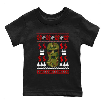 Air Max 90 sp Reverse Duck Camo shirts to match jordans Gangster Ugly Sweater sneaker match tees Air Max 90 Reverse Duck Camo match shoes to clothes SNRT Sneaker Tees Youth Baby Black 2 tee