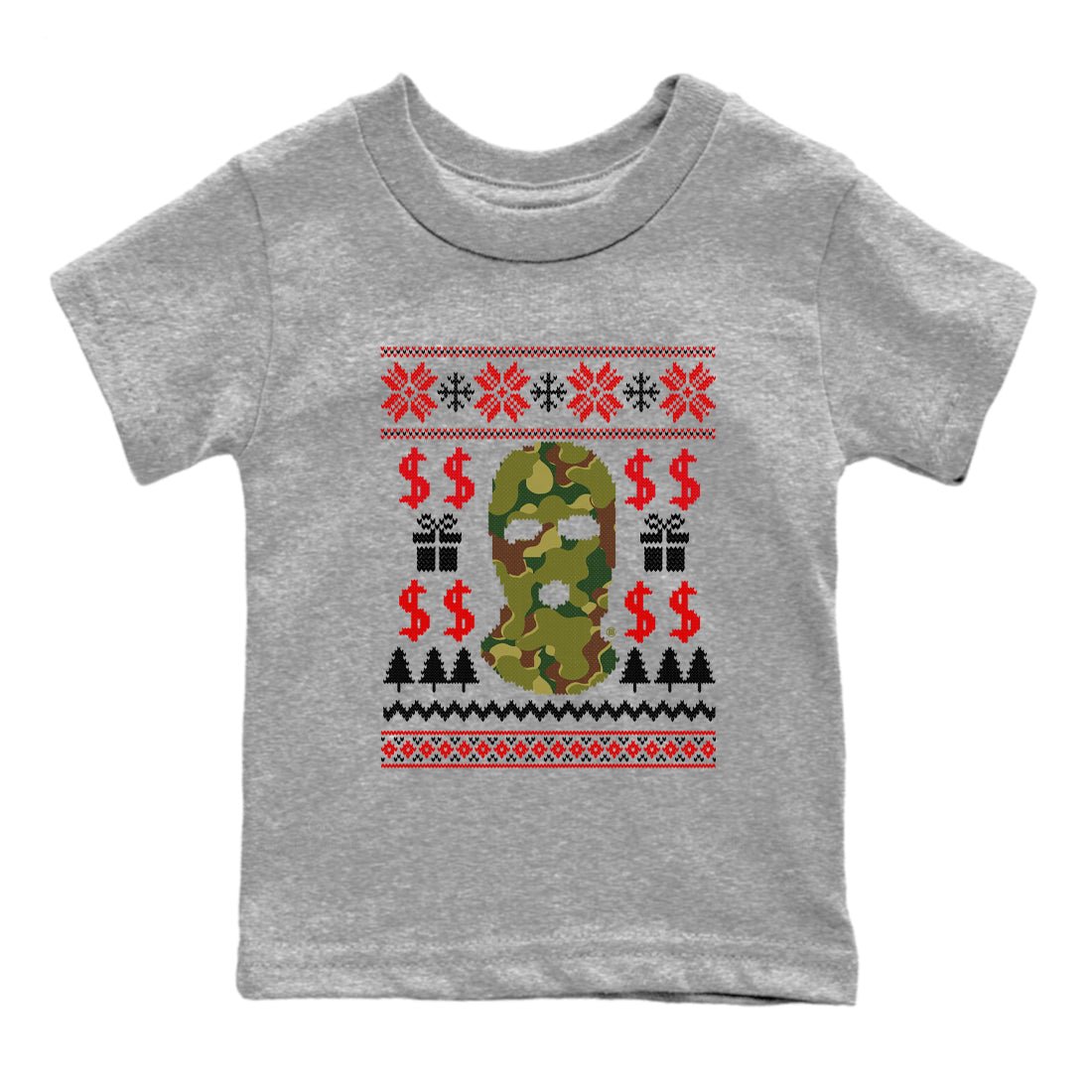 Air Max 90 sp Reverse Duck Camo shirts to match jordans Gangster Ugly Sweater sneaker match tees Air Max 90 Reverse Duck Camo match shoes to clothes SNRT Sneaker Tees Youth Baby Heather Grey 2 tee