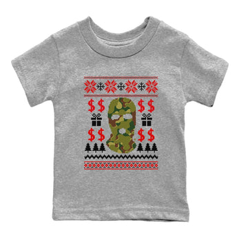 Air Max 90 sp Reverse Duck Camo shirts to match jordans Gangster Ugly Sweater sneaker match tees Air Max 90 Reverse Duck Camo match shoes to clothes SNRT Sneaker Tees Youth Baby Heather Grey 2 tee