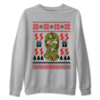 Air Max 90 sp Reverse Duck Camo shirts to match jordans Gangster Ugly Sweater sneaker match tees Air Max 90 Reverse Duck Camo match shoes to clothes SNRT Sneaker Tees unisex cotton Heather Grey 2 shirts