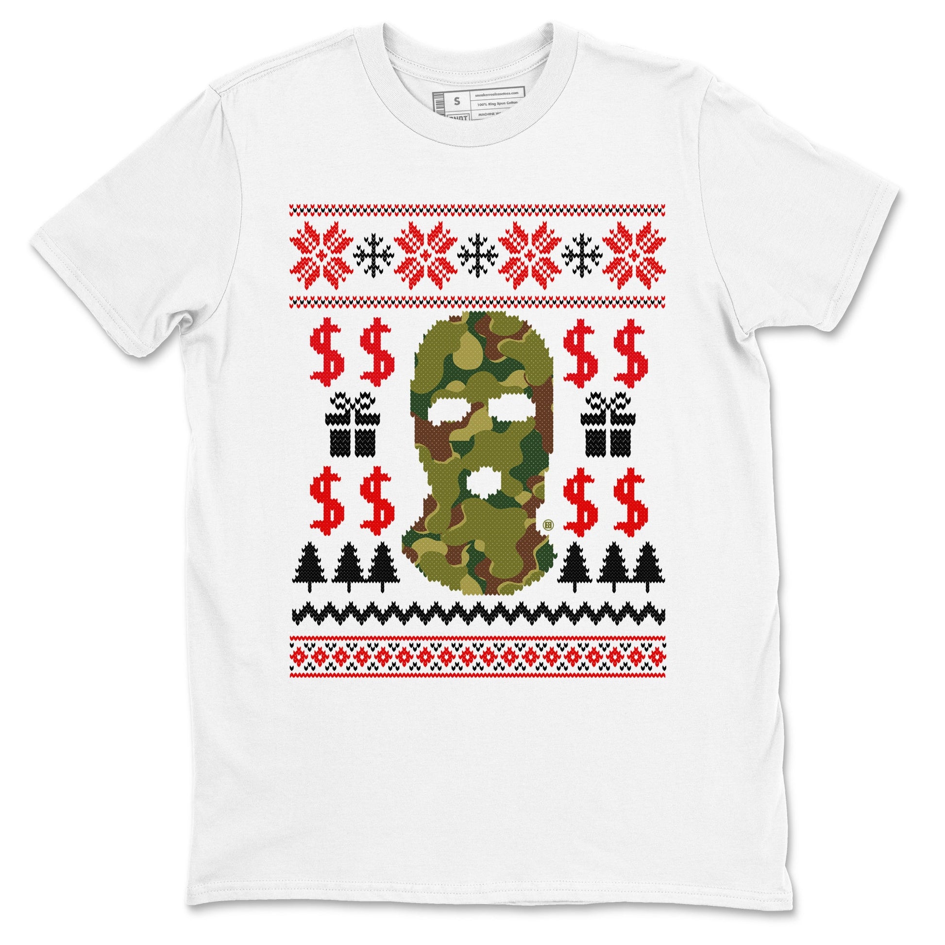Air Max 90 sp Reverse Duck Camo shirts to match jordans Gangster Ugly Sweater sneaker match tees Air Max 90 Reverse Duck Camo match shoes to clothes SNRT Sneaker Tees unisex cotton White 2 shirts