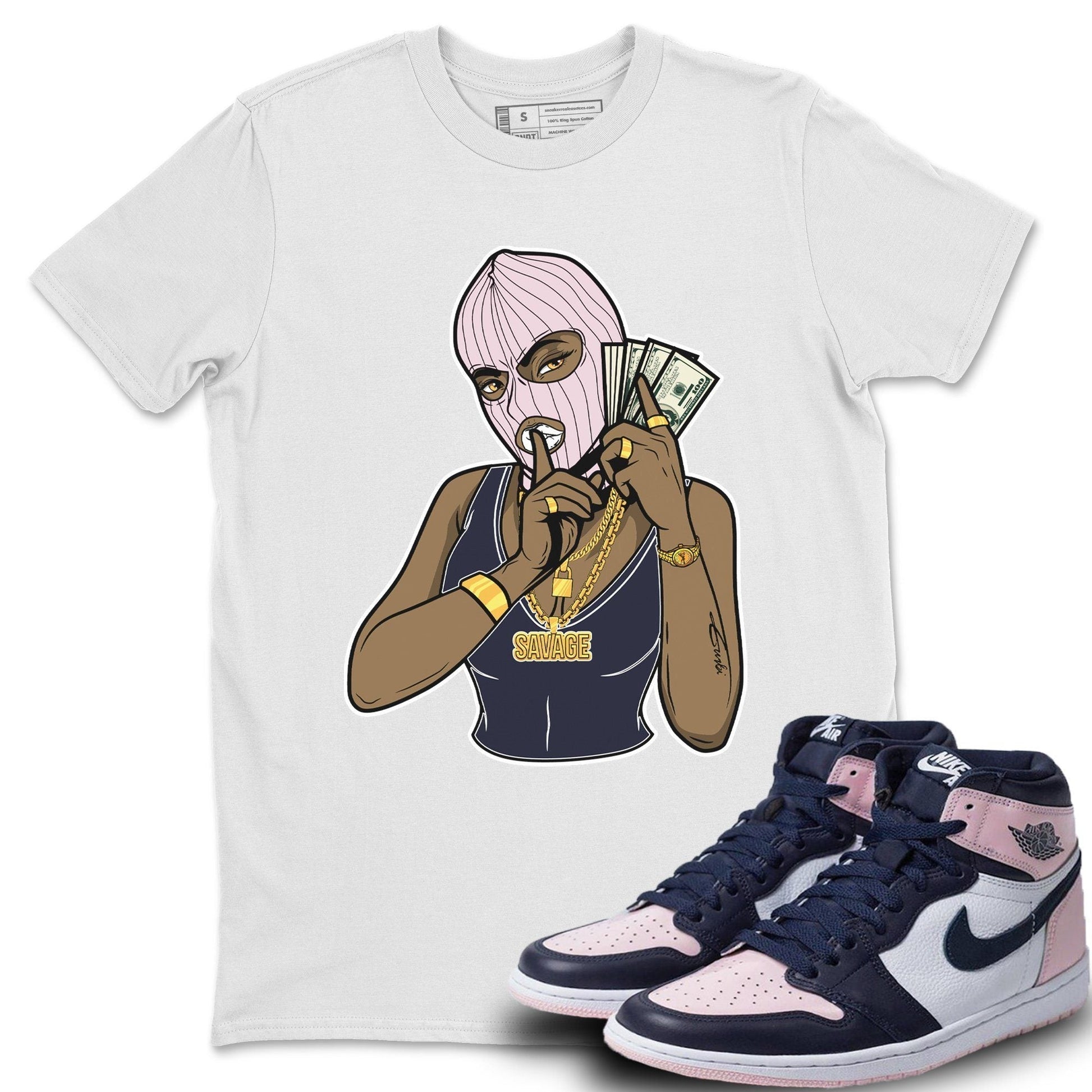 Gangster Women Unisex Adult Tops - Air Jordan 1 Atmosphere - SNRT Sneaker Tee