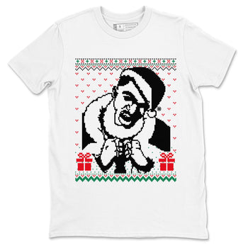 2s Christmas shirts to match jordans X Mas Gift Christmas Gangster Wrapper sneaker match tees Air Jordan 2 Retro Christmas match shoes to clothes SNRT Sneaker Tees unisex cotton White 2 shirts