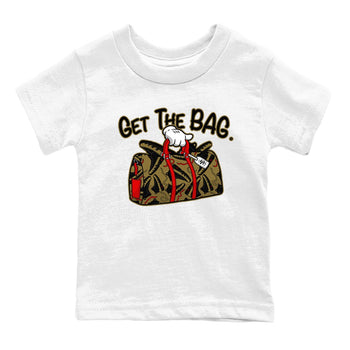 9s Olive shirts to match jordans Get The Bag sneaker match tees Air Jordan 9 Olive match shoes to clothes SNRT Sneaker Tees Youth Baby White 2 tee