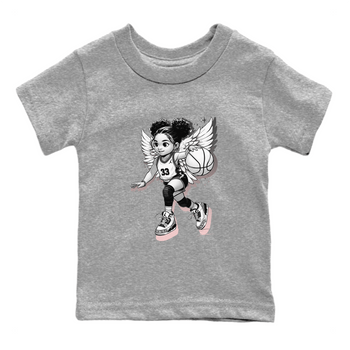 Air Jordan 3 Vintage Floral shirt to match jordans Girl Power Angel sneaker tees Air Jordan 3 GS Vintage Floral SNRT sneaker release tees baby toddler Heather Grey 2 cotton Shirt