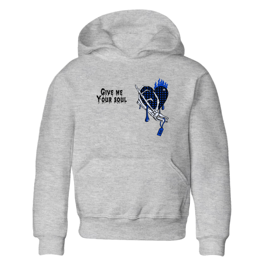 Air Foamposite One Royal shirts to match jordans Give Me Your Soul unique Halloween sneaker tee Air Foamposite One Royal SNRT Sneaker Release Tees Youth Baby Heather Grey 2 crew neck shirts
