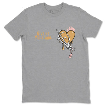 AF1 Linen shirts to match jordans Give Me Your Soul sneaker match tees Air Force 1 Linen match shoes to clothes SNRT Sneaker Tees unisex cotton Heather Grey 2 shirts