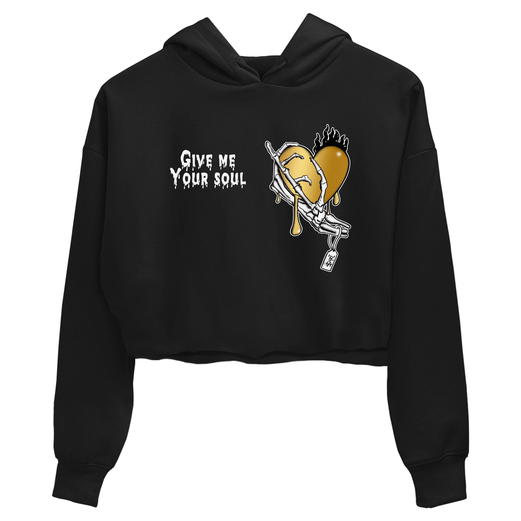 1s Black Metallic Gold shirts to match jordans Give Me Your Soul unique Halloween sneaker tee Jordan 1 High OG Black and Gold SNRT Sneaker Release Tees unisex cotton Black 2 Crop Shirts