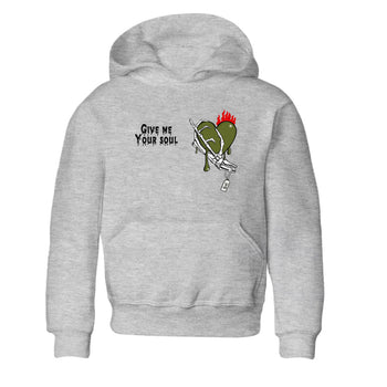 1s Travis Scott Olive shirts to match jordans Give Me Your Soul unique Halloween sneaker tee Air Jordan 1 Travis Scott Olive SNRT Sneaker Release Tees Youth Baby Heather Grey 2 crew neck shirts