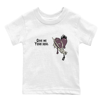 3s A Ma Maniere x Black shirts to match jordans Give Me Your Soul unique Halloween sneaker tee Air Jordan 3 A Ma Maniere x Black SNRT Sneaker Release Tees Youth Baby White 2 crew neck shirts
