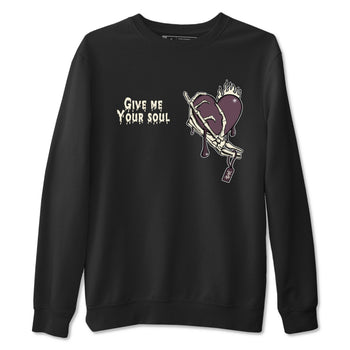 3s A Ma Maniere x Black shirts to match jordans Give Me Your Soul unique Halloween sneaker tee Air Jordan 3 A Ma Maniere x Black SNRT Sneaker Release Tees unisex cotton Black 2 crew neck shirts