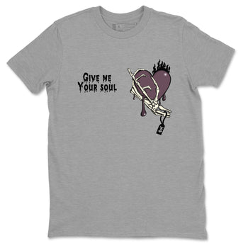 3s A Ma Maniere x Black shirts to match jordans Give Me Your Soul unique Halloween sneaker tee Air Jordan 3 A Ma Maniere x Black SNRT Sneaker Release Tees unisex cotton Heather Grey 2 crew neck shirts