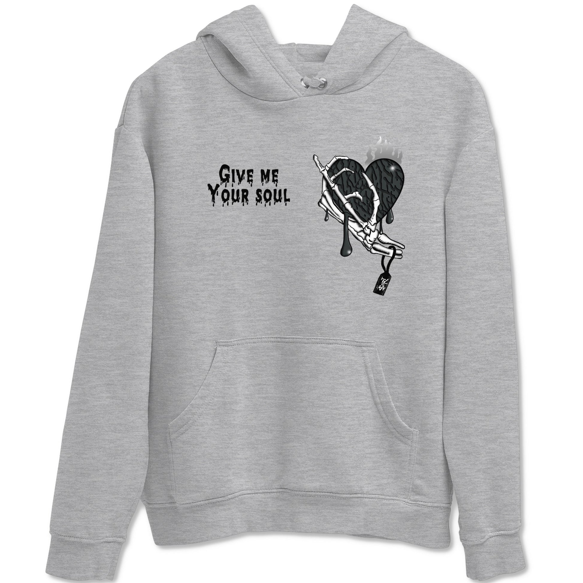 Air Jordan 3 Black Cat shirts to match jordans Give Me Your Soul sneaker match tees Jordan 3 Retro Black Cat best t shirts to wear with jordans SNRT Sneaker Tees unisex cotton Heather Grey 2 shirts