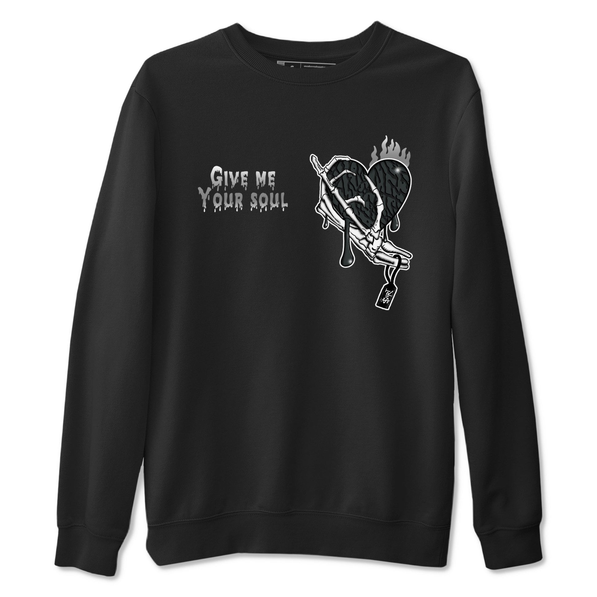 Air Jordan 3 Black Cat shirts to match jordans Give Me Your Soul sneaker match tees Jordan 3 Retro Black Cat best t shirts to wear with jordans SNRT Sneaker Tees unisex cotton Black 2 shirts