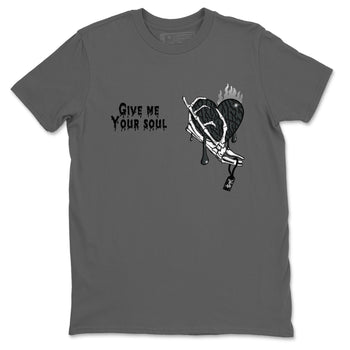 Air Jordan 3 Black Cat shirts to match jordans Give Me Your Soul sneaker match tees Jordan 3 Retro Black Cat best t shirts to wear with jordans SNRT Sneaker Tees unisex cotton Cool Grey 2 shirts