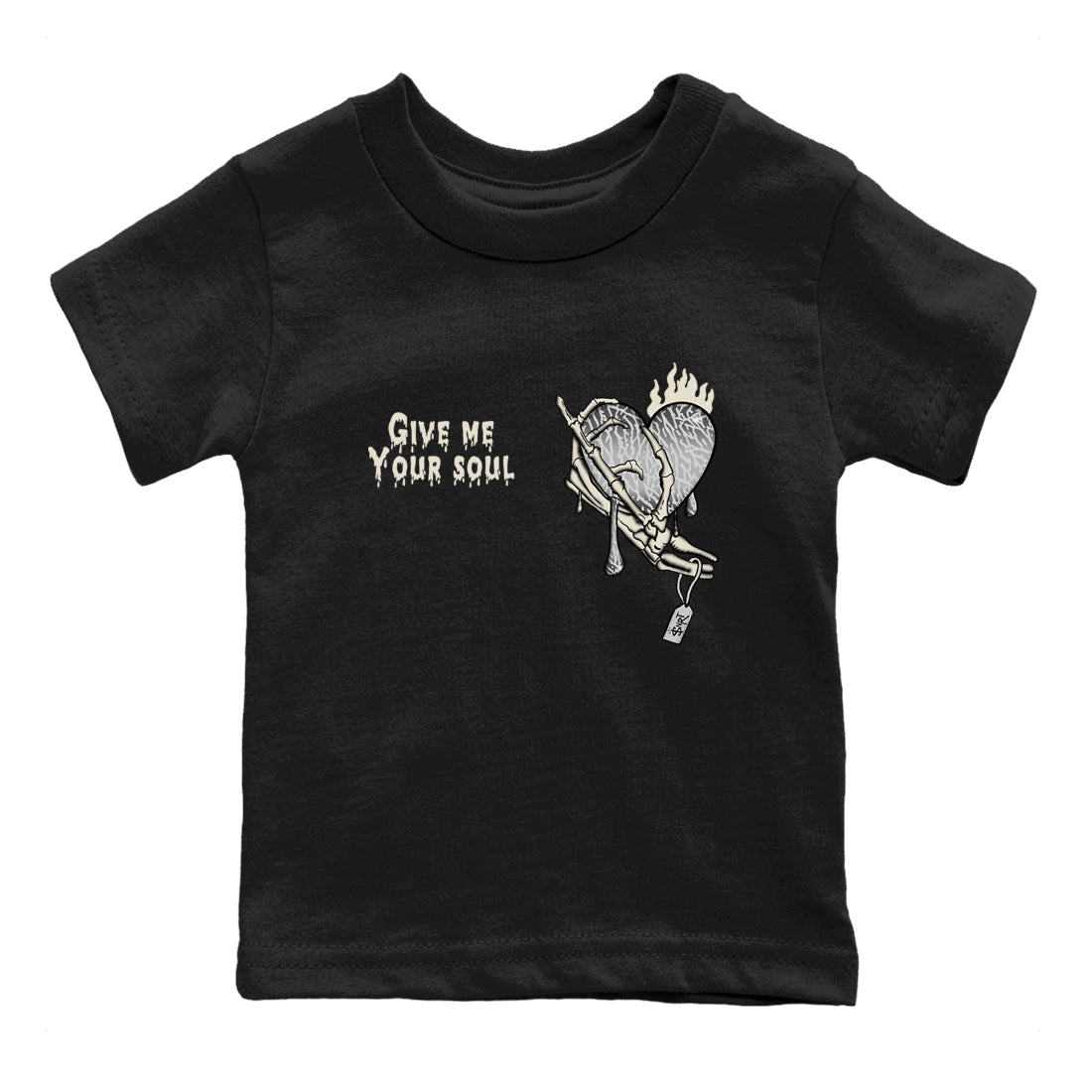 3s Sail and Cement Grey shirts to match jordans Give Me Your Soul sneaker match tees Air Jordan 3 Retro Sail and Cement Grey match shoes to clothes SNRT Sneaker Tees Youth Baby Black 2 tee