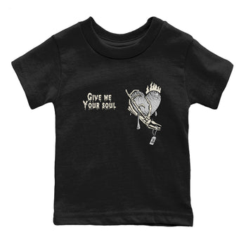 3s Sail and Cement Grey shirts to match jordans Give Me Your Soul sneaker match tees Air Jordan 3 Retro Sail and Cement Grey match shoes to clothes SNRT Sneaker Tees Youth Baby Black 2 tee