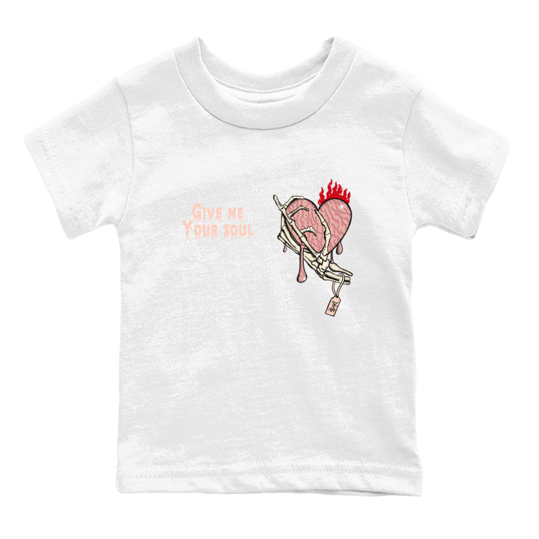 3s Valentines Day shirts to match jordans Give Me Your Soul best t shirts to wear with jordans Air Jordan 3 Valentines Day match shoes to clothes SNRT Sneaker Tees Youth Baby White 2 tee