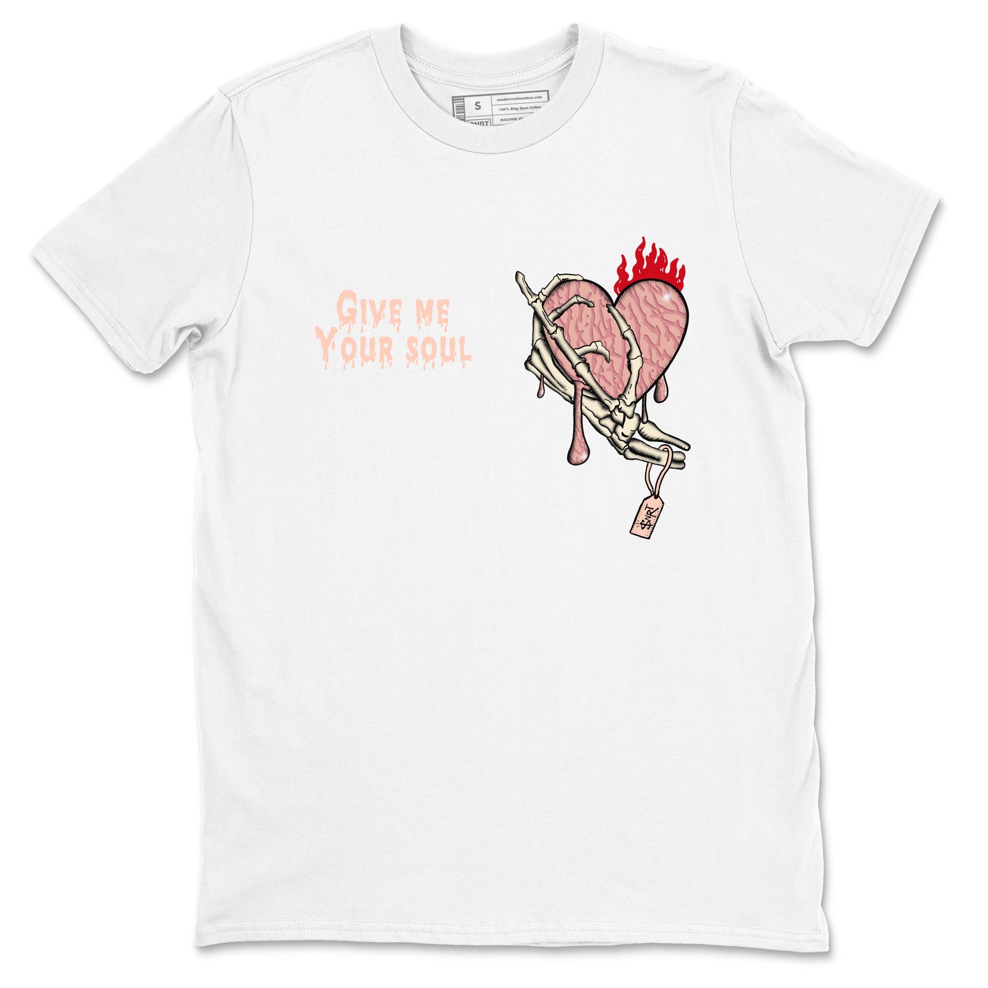 3s Valentines Day shirts to match jordans Give Me Your Soul best t shirts to wear with jordans Air Jordan 3 Valentines Day match shoes to clothes SNRT Sneaker Tees unisex cotton White 2 shirts