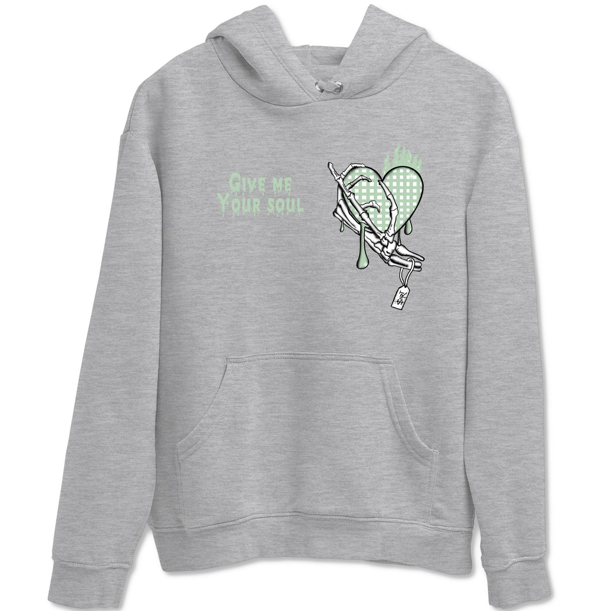 4s Abundance shirts to match jordans Give Me Your Soul sneaker match tees Air Jordan 4 Seafoam match shoes to clothes SNRT Sneaker Tees unisex cotton Heather Grey 2 shirts
