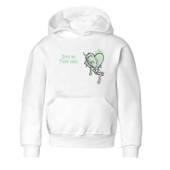 4s Abundance shirts to match jordans Give Me Your Soul sneaker match tees Air Jordan 4 Seafoam match shoes to clothes SNRT Sneaker Tees Youth Baby White 2 tee