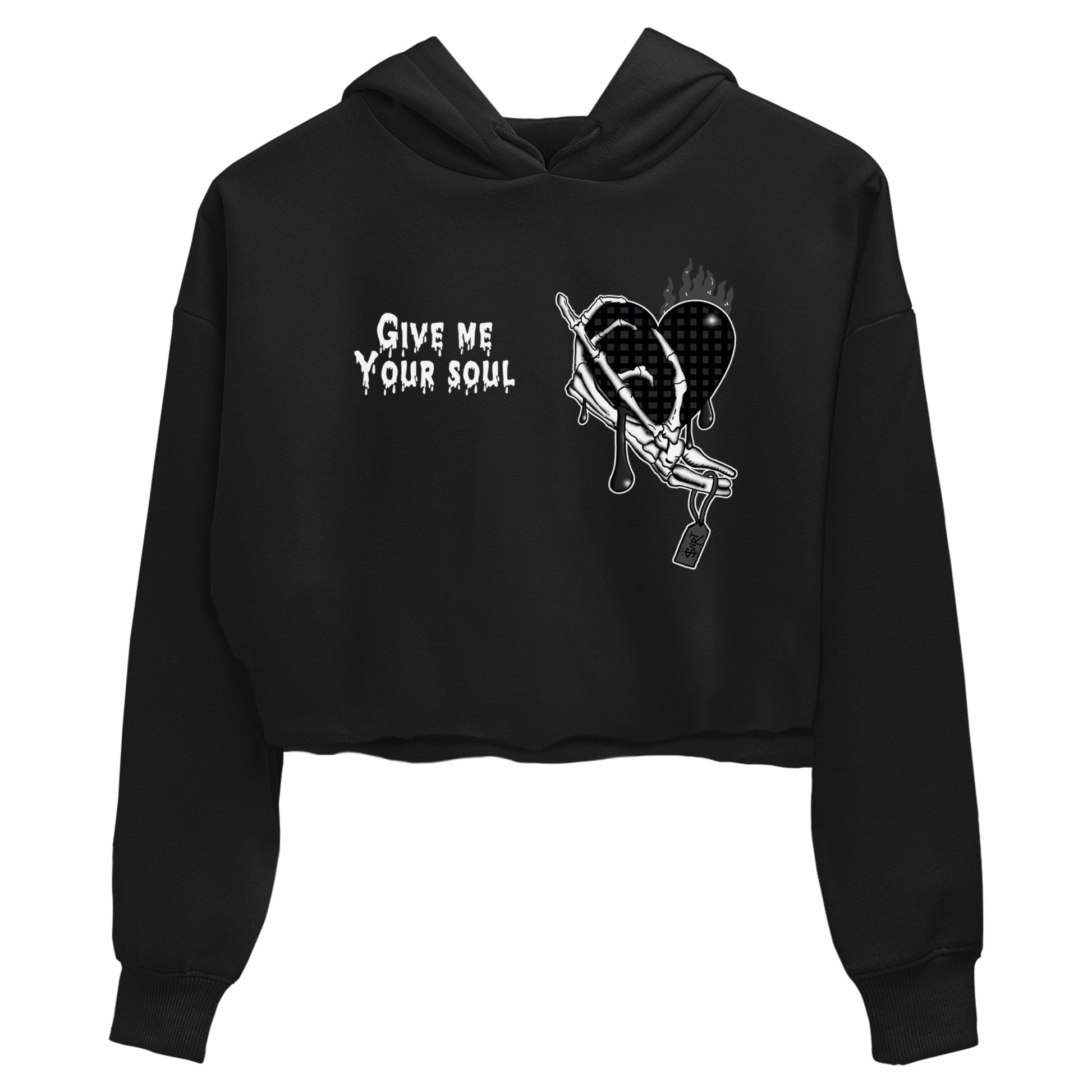 4s Black Cat shirts to match jordans Give Me Your Soul sneaker match tees Air Jordan 4 Black Cat match shoes to clothes SNRT Sneaker Tees unisex cotton Black 2 crop tee