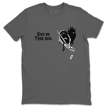 4s Black Cat shirts to match jordans Give Me Your Soul sneaker match tees Air Jordan 4 Black Cat match shoes to clothes SNRT Sneaker Tees unisex cotton Cool Grey 2 shirts