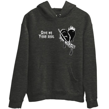 4s Fear shirts to match jordans Give Me Your Soul sneaker match tees Air Jordan 4 Retro Fear match shoes to clothes SNRT Sneaker Tees unisex cotton Charcoal Heather 2 shirts