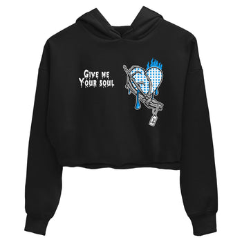 4s Military Blue shirts to match jordans Give Me Your Soul unique Halloween sneaker tee Air Jordan 4 Military Blue SNRT Sneaker Release Tees unisex cotton Black 2 Crop Shirts