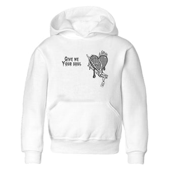 4s Wet Cement shirts to match jordans Give Me Your Soul unique Halloween sneaker tee Air Jordan 4 Wet Cement SNRT Sneaker Release Tees Youth Baby White 2 crew neck shirts