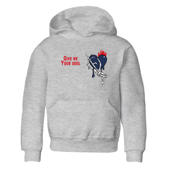 6s White And Midnight Navy shirts to match jordans Give Me Your Soul unique Halloween sneaker tee Air Jordan 6 White And Midnight Navy SNRT Sneaker Release Tees Youth Baby Heather Grey 2 crew neck shirts