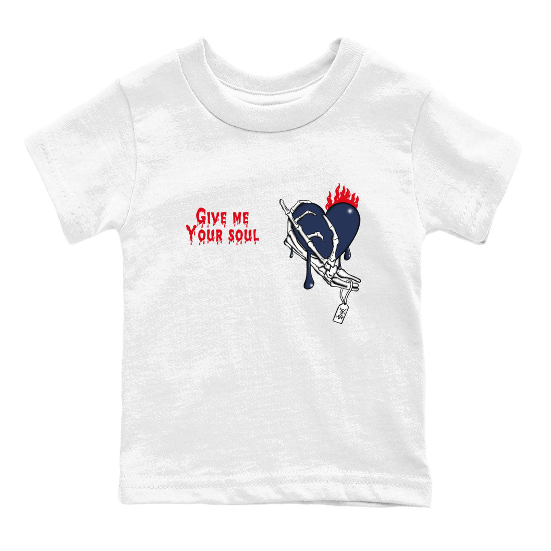 6s White And Midnight Navy shirts to match jordans Give Me Your Soul unique Halloween sneaker tee Air Jordan 6 White And Midnight Navy SNRT Sneaker Release Tees Youth Baby White 2 crew neck shirts
