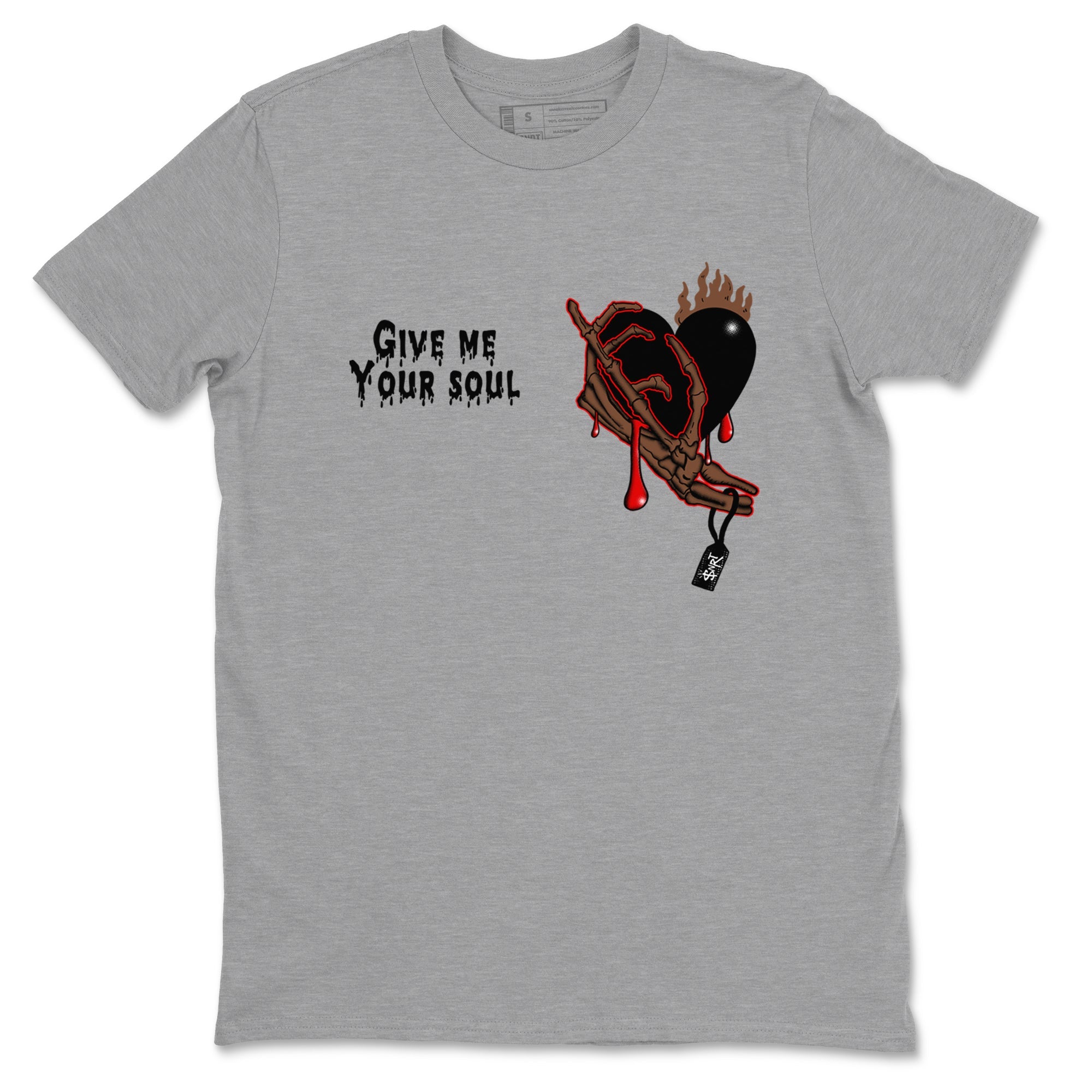 9s Olive shirts to match jordans Give Me Your Soul sneaker match tees Air Jordan 9 Olive match shoes to clothes SNRT Sneaker Tees unisex cotton Heather Grey 2 shirts