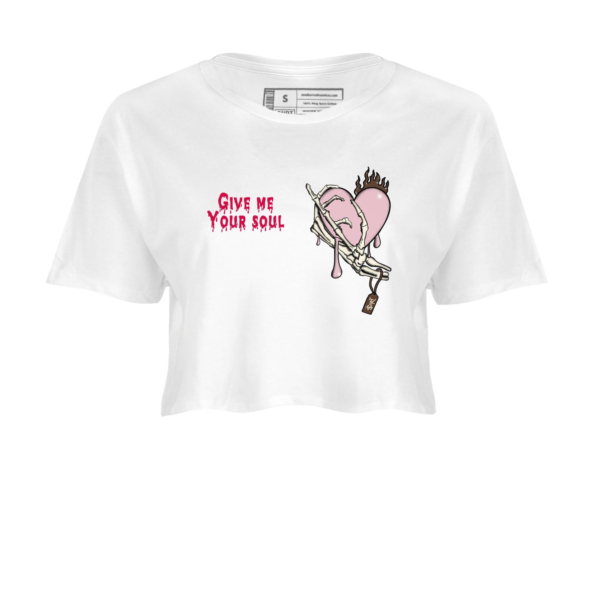 Dunk Cacao Wow And Pink Foam shirts to match jordans Give Me Your Soul unique Halloween sneaker tee Dunk Cacao Wow And Pink Foam SNRT Sneaker Release Tees unisex cotton White 2 Crop Shirts