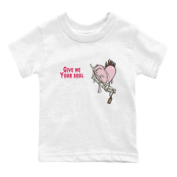 Dunk Cacao Wow And Pink Foam shirts to match jordans Give Me Your Soul unique Halloween sneaker tee Dunk Cacao Wow And Pink Foam SNRT Sneaker Release Tees Youth Baby White 2 crew neck shirts
