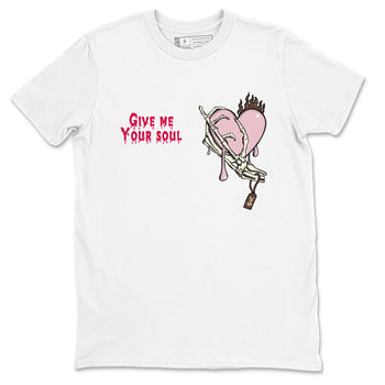 Dunk Cacao Wow And Pink Foam shirts to match jordans Give Me Your Soul unique Halloween sneaker tee Dunk Cacao Wow And Pink Foam SNRT Sneaker Release Tees unisex cotton White 2 crew neck shirts