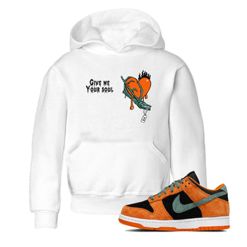 Dunk Low Ceramic shirts to match jordans Give Me Your Soul unique Halloween sneaker tee Dunk Ceramic match shoes to clothes SNRT Sneaker Tees Youth Baby White 1 tee