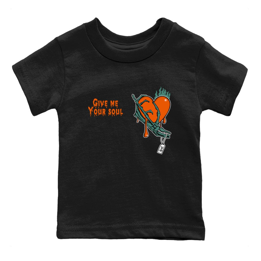 Dunk Low Ceramic shirts to match jordans Give Me Your Soul unique Halloween sneaker tee Dunk Ceramic match shoes to clothes SNRT Sneaker Tees Youth Baby Black 2 tee