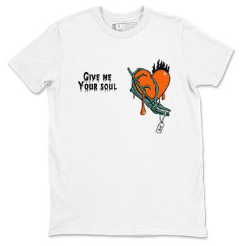 Dunk Low Ceramic shirts to match jordans Give Me Your Soul unique Halloween sneaker tee Dunk Ceramic match shoes to clothes SNRT Sneaker Tees unisex cotton White 2 shirts