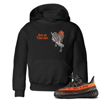 Yeezy 350 Carbon Beluga shirts to match jordans Give Me Your Soul unique Halloween sneaker tee Yeezy 350 Carbon Beluga match shoes to clothes SNRT Sneaker Tees Youth Baby Black 1 tee