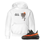 Yeezy 350 Carbon Beluga shirts to match jordans Give Me Your Soul unique Halloween sneaker tee Yeezy 350 Carbon Beluga match shoes to clothes SNRT Sneaker Tees Youth Baby White 1 tee