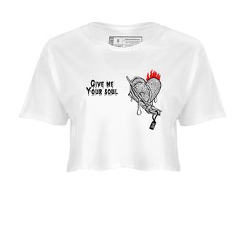 Yeezy 350 Zebra shirts to match jordans Give Me Your Soul unique Halloween sneaker tee Yeezy 350 Zebra match shoes to clothes SNRT Sneaker Tees unisex cotton White 2 crop tee