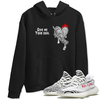 Yeezy 350 Zebra shirts to match jordans Give Me Your Soul unique Halloween sneaker tee Yeezy 350 Zebra match shoes to clothes SNRT Sneaker Tees unisex cotton Black 1 shirts