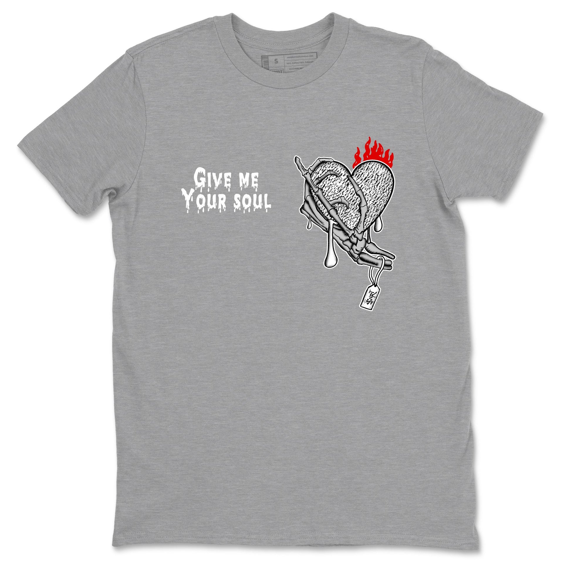 Yeezy 350 Zebra shirts to match jordans Give Me Your Soul unique Halloween sneaker tee Yeezy 350 Zebra match shoes to clothes SNRT Sneaker Tees unisex cotton Heather Grey 2 shirts