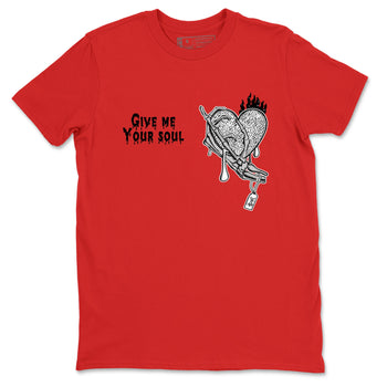 Yeezy 350 Zebra shirts to match jordans Give Me Your Soul unique Halloween sneaker tee Yeezy 350 Zebra match shoes to clothes SNRT Sneaker Tees unisex cotton Red 2 shirts